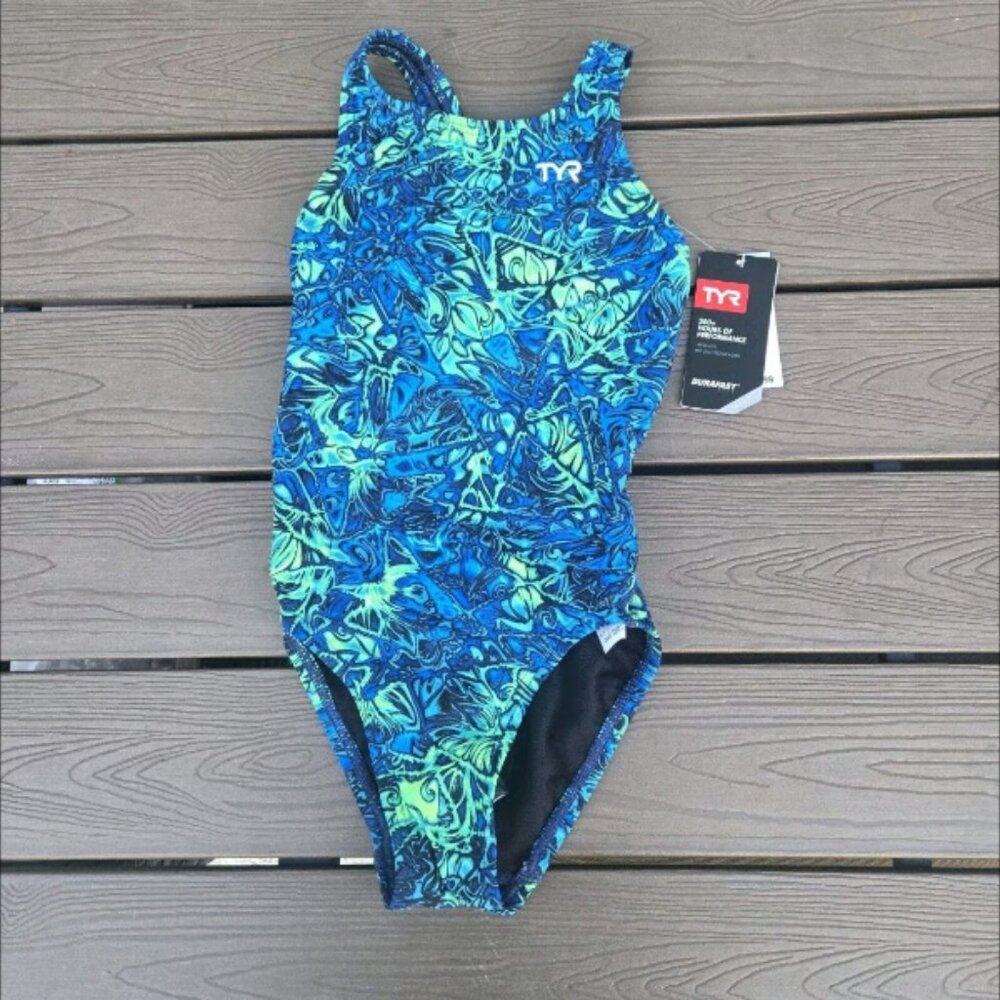 TYR women's nebulous maxfit swimsuit 26